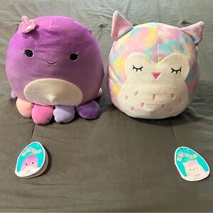 Squishmallow bundle Violet & Lesedi